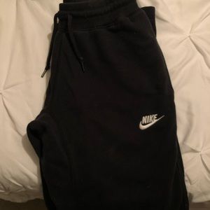 Men’s black Nike sweats